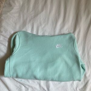 Teal Nike hoodie